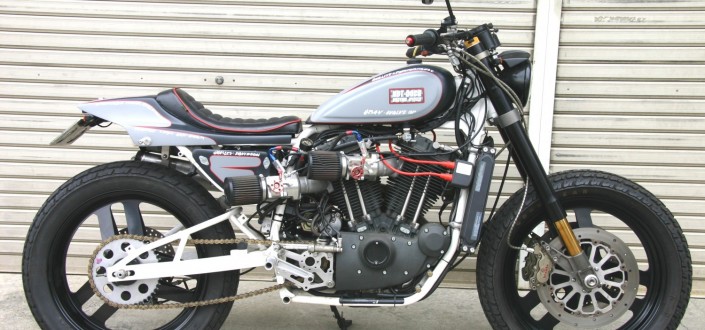 HOT-DOCK CUSTOM CYCLES 4VALVE STREET RACER CJ-FRAME 19″